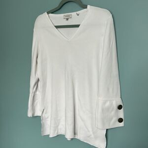 Kinross Button Sleeve Detail Top